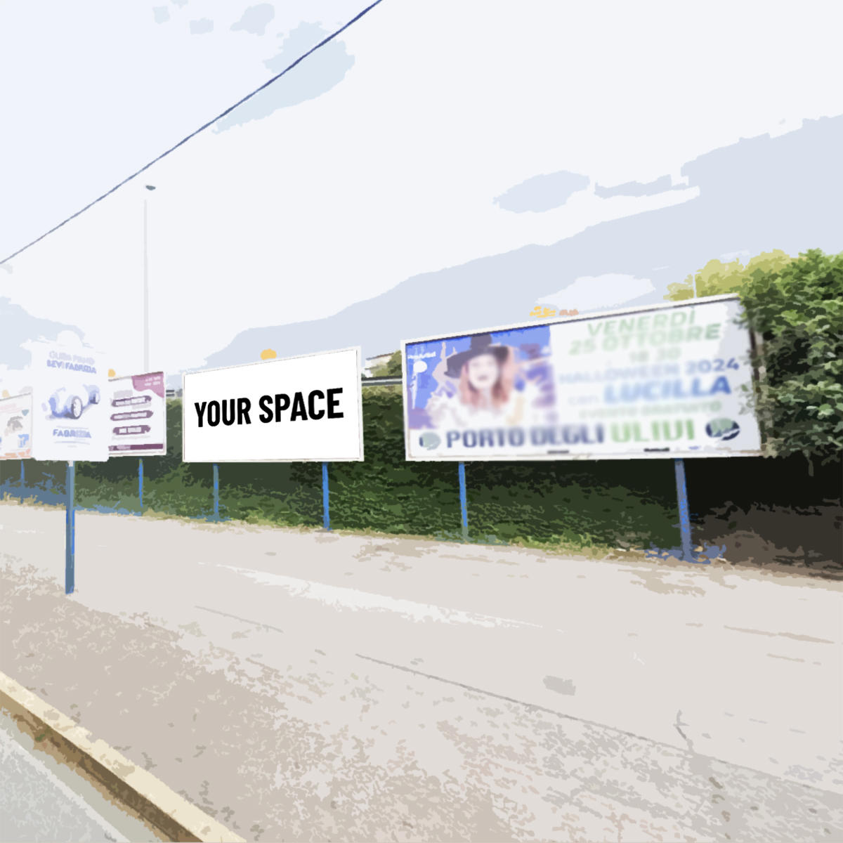 SPAZIO PUBBLICITARIO 600 x 300 (POLISTENA) Dal 05/10/2026 al 18/10/2026 14 giorni